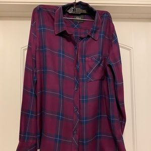 Rails Plaid Button Down
